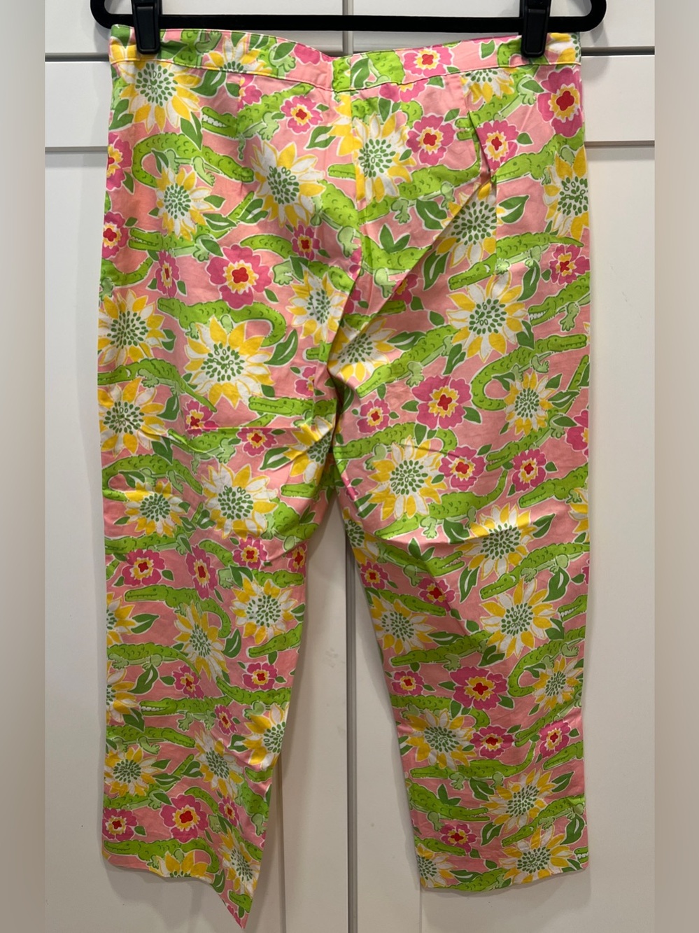 LILLY PULITZER SET OF TWO PRINTED PANTS, SIZE 10. - Picture 4 of 12